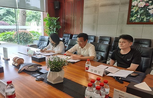 长沙市知识产权局孙进局长一行到访公海赌赌船官网jc710生物