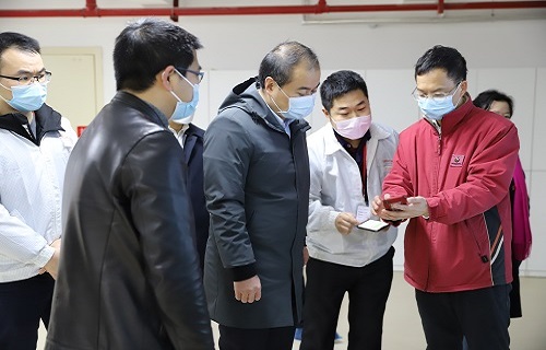 长沙市委副书记朱健调研公海赌赌船官网jc710生物复工复产工作