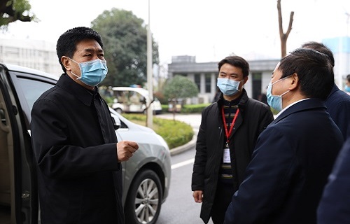 湖南省纪委书记傅奎调研公海赌赌船官网jc710生物疫情防控