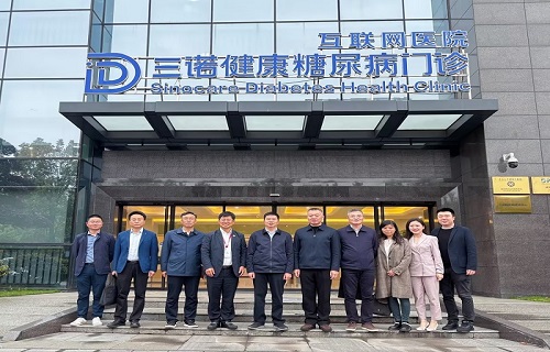 长沙市卫生健康委党组书记刘佳勇一行莅临公海赌赌船官网jc710生物调研