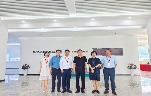 商务部西亚非洲司、财务司、外贸司领导一行调研公海赌赌船官网jc710生物